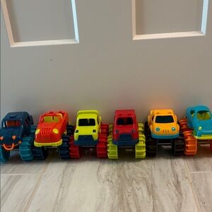 Colorful Monster Truck Toy Set